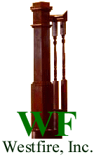 Stair Parts, Box Newel Posts for stairs - Westfire Stair Parts Logo